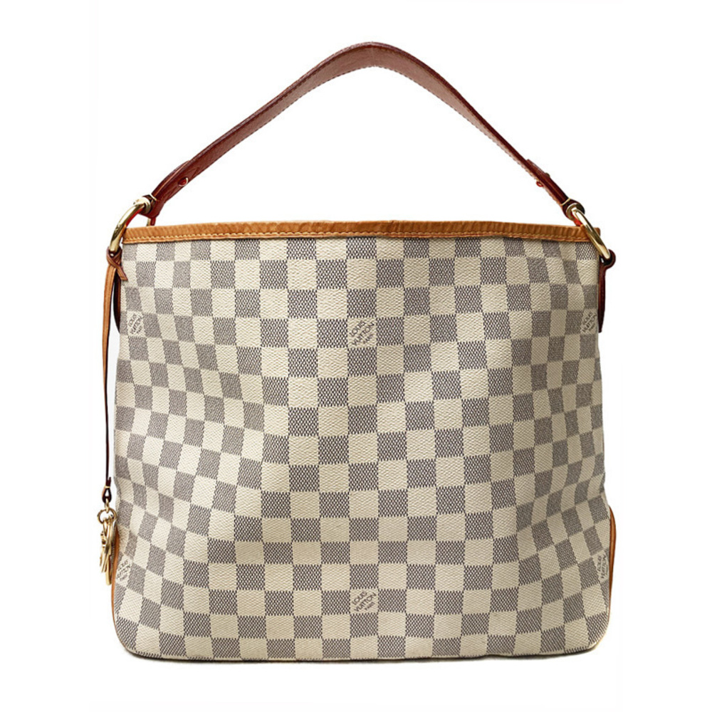 Louis Vuitton Damier Azur Delightful PM Semi-shoulder Bag Rose